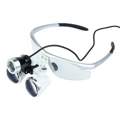 2.5X 3.5X Dentist Loupes Dental Binocular Glass Magnifier with 3W Led Light