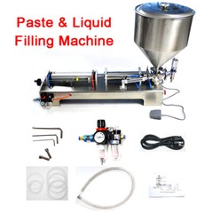 1PC 1 Nozzle Piston Filler Bottle Pack Seal Paste Liquid Fill Machine 100-1000ml