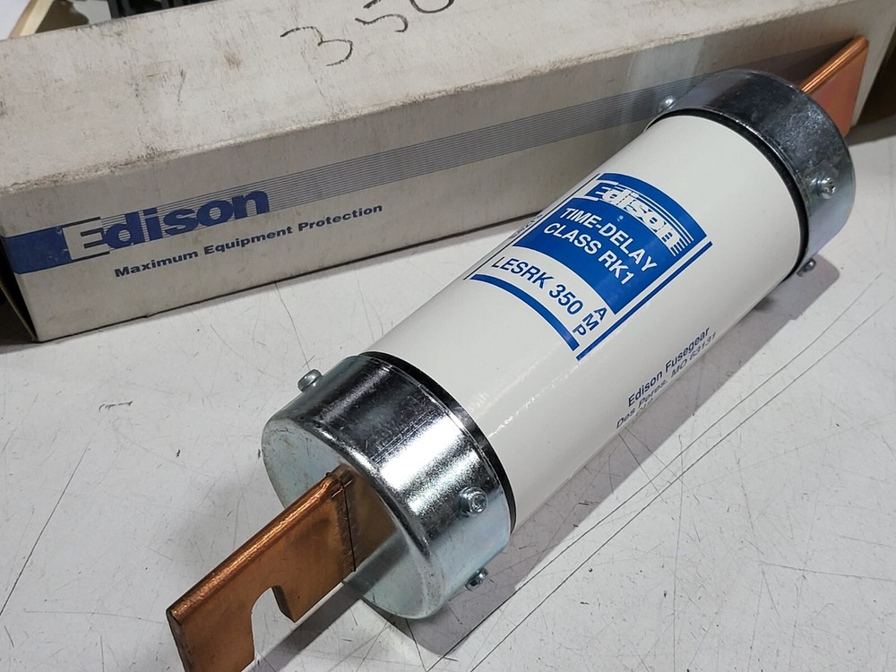 NEW Edison LESRK 350 600v Class RK1 Time Delay Fuse