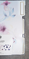 U Brand Floral Blooms Letter Folder – 12 Count – 8.5 X 11 in