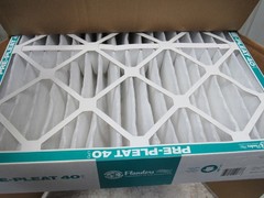 Flanders 80255.042020 20″x20″x4″ MERV 8 LPC Hi Cap Pre-Pleat Air Filter Lot/12