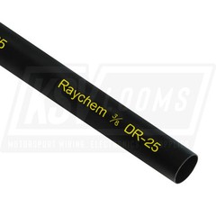 3/8″ Raychem DR-25 Yellow Label Heat Shrink Tubing by TE Connectivity x 10 feet