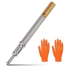 Gold Universal Implant Tooth Locator Tool – 3-in-1 Dental Instrument with Gloves
