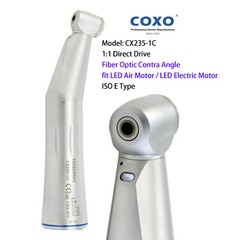 COXO Dental Electric Handpiece 1:5 LED Contra Angle Fiber Optic NSK X95L X25L