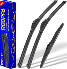 Rooppa 3-Piece Wiper Blade Set for Kia Sportage (2017–2022) / Hyundai Santa Fe (