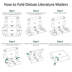 BFMFL16124 Deluxe Literature Cardboard Mailers, 16 x 12 x 4 Inches, Corrugate…