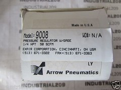 ARROW PNEUMATICS 9008 PRESSURE REGULATOR R352 NEW IN BOX