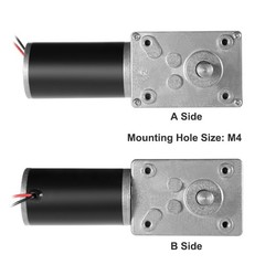 DC 12V 5RPM Worm Gear Motor W Metal GearBox High Torque Power Speed Reduction