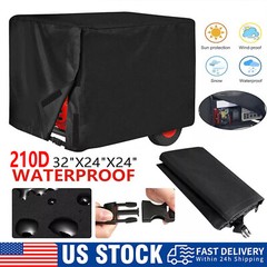 Heavy Duty Universal Generator Cover Waterproof Oxford 32x24x24″ for 5000-10000W