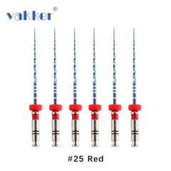 VAKKER Dental V Blue NiTi Rotary Endo Heat Activated Files #15-#60 Engine Use