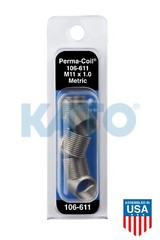 M11X1.0 Thread Repair Pack Perma-Coil 106-611 (6 Insert) Helicoil 5543-10