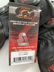 Steiner Pro-Series 0260-L Tig Welding Gloves Premium Kidskin Leather Size Large