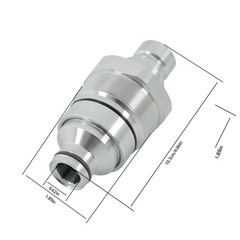 Male Flat Face Coupler Compatible With Caterpillar 279D 299D 226D 262D