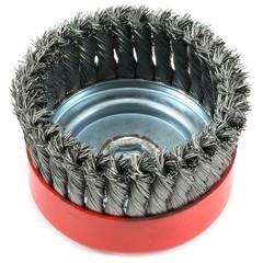 Forney 72756 Carbon Steel 6500 rpm 5/8 in.-11 Shank Wire Cup Brush 6 Dia. in.