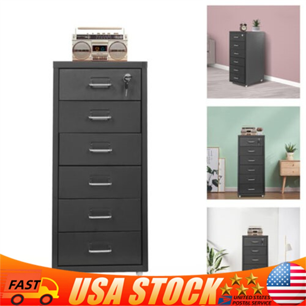 Vertical File Cabinet, Metal File Cabinet with Lock, Filing Cabinet
