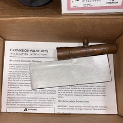 Emerson 0151R00177 Thermal Expansion Valve Kit NAE 5 ZAA CHA