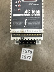 AC TECH SF210 VARIABLE SPEED DRIVE 1HP 208/240V 3PH (3F3)