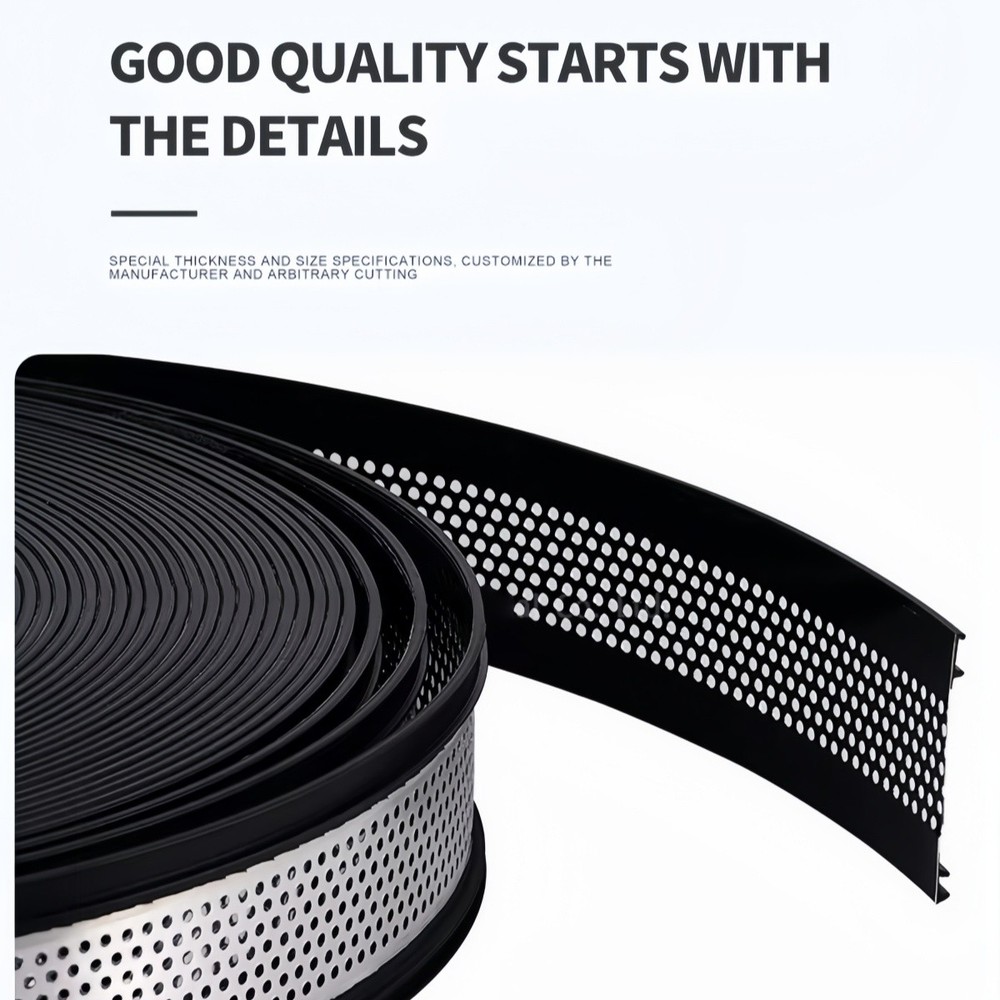 100ft 8mm Channel Letter Coil Aluminum Trim Cap Strip for Making Sign Lightbox