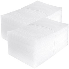 High-PQ Bubble Pouches Wrap, Clear Not Self-Seal 100PCS-6x10Inches,