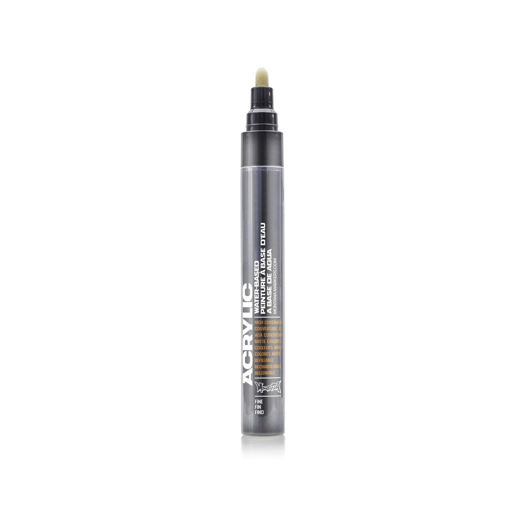Montana MXA323072 Acrylic Paint Marker 2mm Black Drawing Pen Art Pen
