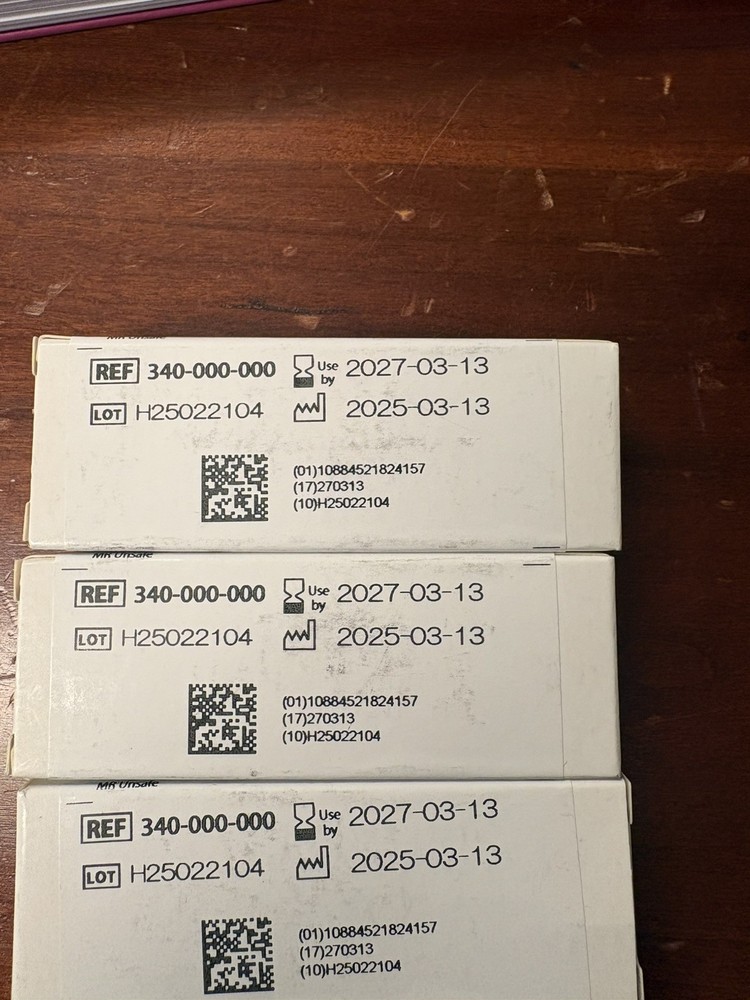 3-Medtronic 3 6v Battery for McGrath Laryngoscope EXP 2027 /2028