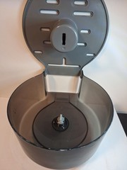 Complete Jumbo Commercial Toilet Paper Dispenser Wall Mount ABS Black 11-inch