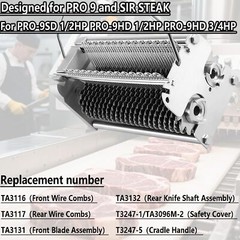 TA3130 Complete Cradle Assembly Kit Fit Biro Tenderizer Pro 9 Sir Steak PRO-9SD