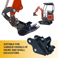 Quick Connect Hitch for 0.8-3T Mini Digger Mechanical Quick Change Coupler