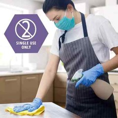 Nitripride Nitrile-Vinyl Exam Gloves, Medium, 100 Count – Powder & Latex Free
