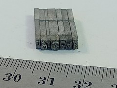 1000+ Pieces Mixed Lot Antique Letterpress Print Type Letter/Number Set Typeset
