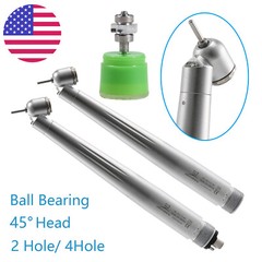 Yabangbang Dental 45 Degree Surgical High Speed Handpiece Push Button (LED) 2 4H