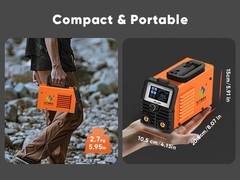 HITBOX 200A Stick Welder 110V ARC MMA Lift TIG 2-in-1 Welding Machine DIY/Gift