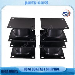 4X Vibratory Plate Compactor Rubber Isolator Shock Mount For Stanley Hydraulic