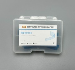 Dental Anterior Restoration Matrix Composite Resin Matrices Blue Strip 50Pcs/box