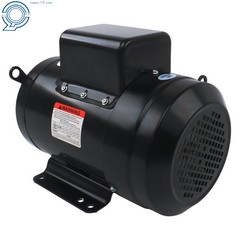 TEFC 5HP Single Phase Motor 1800 RPM 184T Farm Duty 208/230V 4-Pole 60Hz