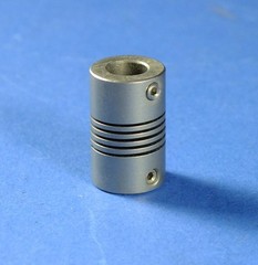 6.35 x 6.35 Shaft Flexible Coupling (1/4″ X 1/4″ STAINLESS STEEL Coupler Encoder