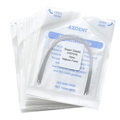 10X AZDENT Dental Super Elastic Niti Arch Wires Natural Form Rectangular Wires