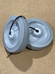 Colson Wheel 2.00005.441 – 5 x 1-1/4 Performa Rubber 3/8 Delrin Bushing Qty 2