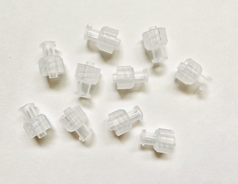 Male-Female Luer Lock Connector, 10 PCS