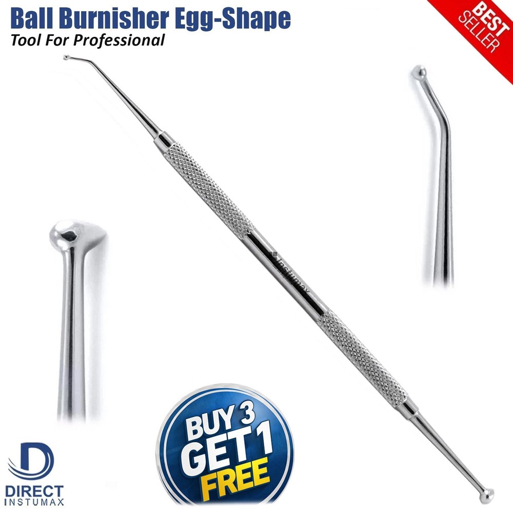 Ball Burnisher Dental Composite Filling Instrument Restorative Steinless Steel