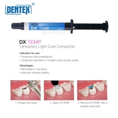 Resina compuesta fluida de fotopolimerización dental Medium Flow/Blue Temp Resin