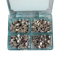 50 Sets Dental Orthodontic Buccal Tube 2nd Molar Roth 022 Laser Mark Mesh Base