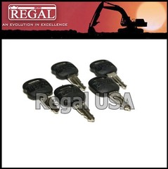 5P8500 (5 pieces) Ignition Key old style for Caterpillar (0964753, 0966198)