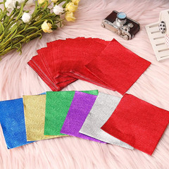 600Pcs Foil Candy Wrappers, 4X4 Inches DIY Square Package Wrapping Papers for Ea
