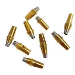 6pcs Titanium straight abutment ti cemented abutment fits to Osstem Hiossen TS