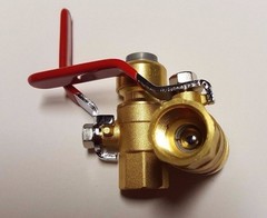 5 PIECES 1/2″ PUSH FIT x 1/2″ FNPT (FEMALE THREADED) BALL VALVE