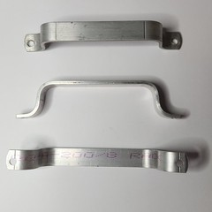 Aluminum Door Drawer Pull Handle 5-5/8″ Length, 3/16″ Hole, 1/8″ Thick 5 pcs Lot
