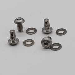 10Pcs M5x30 Hex Titanium Bolts 3.0 Driver