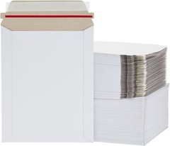 Cardboard Mailers Bend-Proof Document Envelopes – Stiff Stay Flat Envelopes Peel