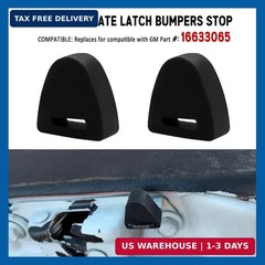 2PCS Tailgate Striker Bolt & Rubber Bumper Stop for Chevy GMC 1999-2019!